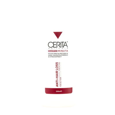 شامپو تقویت کننده و ضد ریزش کافئین سریتا 200 میل (Cerita Anti Hair Loss Fortifying Shampoo With Caffeine 200ml)