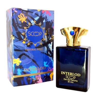 عطر جیبی مردانه اسکوپ مدل Interlod حجم 30 میلی لیتر