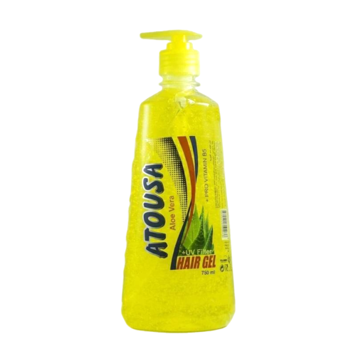 ژل مو مرطوب آتوسا مدل aloe vera حجم 750 میلی‌لیتر