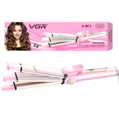 استایلر چندکاره VGR V-570 | 4 کاره اتو، بابلیس و ویو