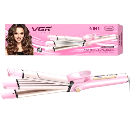 استایلر چندکاره VGR V-570 | 4 کاره اتو، بابلیس و ویو