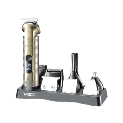 ست ماشین اصلاح موی صورت و بدن وی جی آر مدل V-110